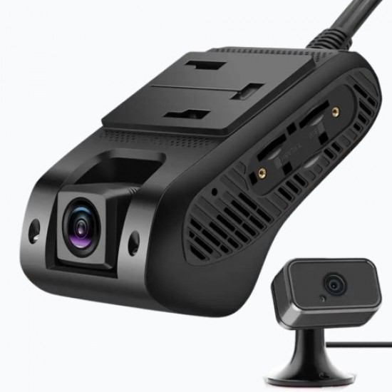 داش كام من شركة جيمي تصوير أمامية داخلية JC400 بدقة FHD 1080P تدعم البث المباشر مع التتبع المباشر للمركبة 